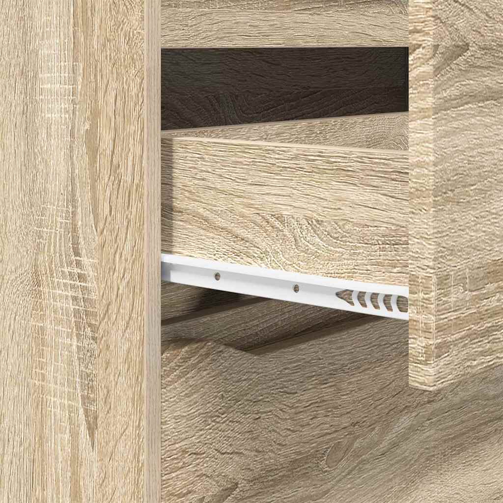 Opbevaringsskab Sonoma eg 60 x 48 x 81 cm Konstrueret træ