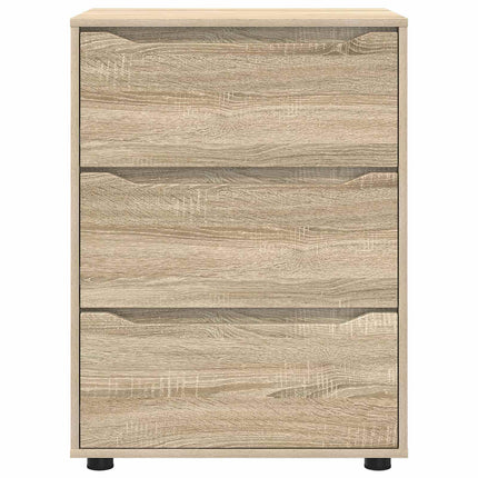 Opbevaringsskab 60 x 48 x 81 cm Konstrueret træ Sonoma eg