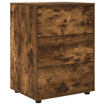 Opbevaringsskab 60 x 48 x 81 cm Konstrueret træ Røget eg