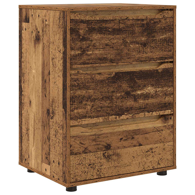 Opbevaringsskab Gammelt træ 60 x 48 x 81 cm Konstrueret træ