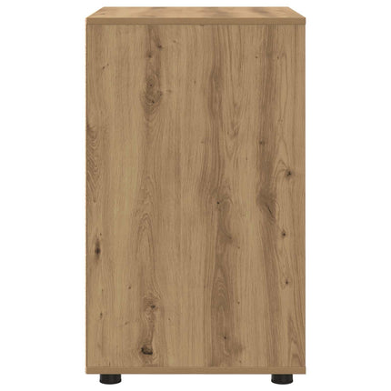 Opbevaringsskab 60 x 48 x 81 cm Konstrueret træ Artisan Egetræ