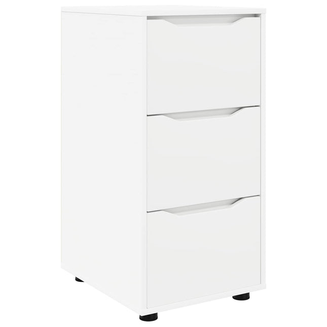 Opbevaringsskab Hvid 40 x 48 x 81 cm Konstrueret træ