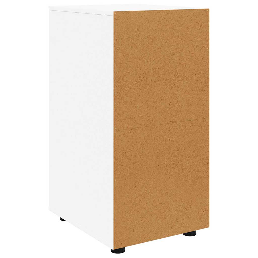 Opbevaringsskab Hvid 40 x 48 x 81 cm Konstrueret træ