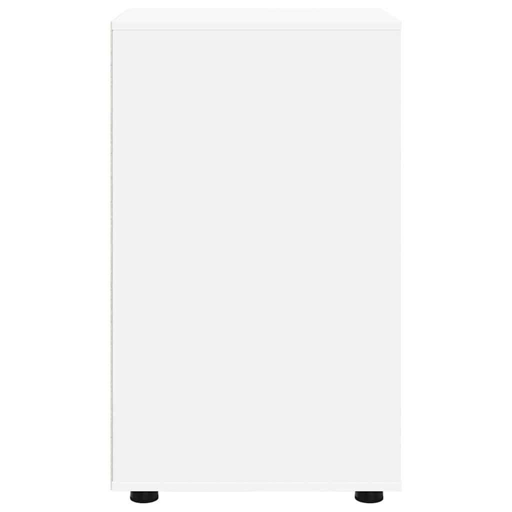 Opbevaringsskab Hvid 40 x 48 x 81 cm Konstrueret træ