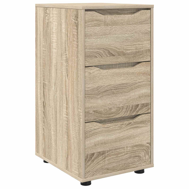Opbevaringsskab Sonoma eg 40 x 48 x 81 cm Konstrueret træ