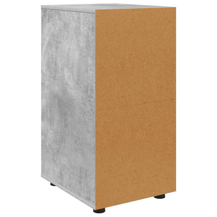 Opbevaringsskab 40 x 48 x 81 cm Konstrueret træ Beton Grå