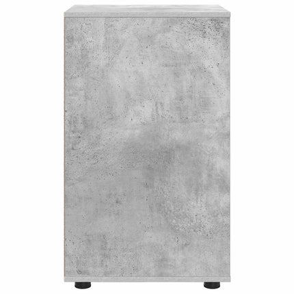 Opbevaringsskab 40 x 48 x 81 cm Konstrueret træ Beton Grå