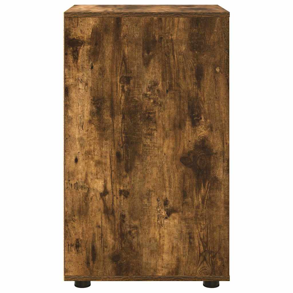 Opbevaringsskab Røget eg 40 x 48 x 81 cm Konstrueret træ