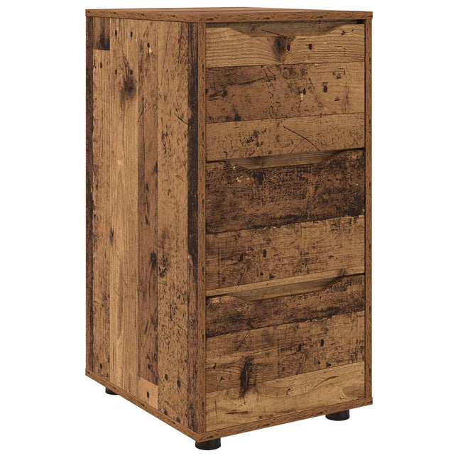 Opbevaringsskab Gammelt træ 40 x 48 x 81 cm Konstrueret træ
