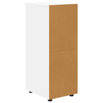 Opbevaringsskab 40 x 48 x 105 cm Konstrueret træ Hvid
