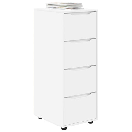 Opbevaringsskab 40 x 48 x 105 cm Konstrueret træ Hvid