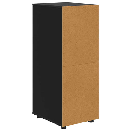 Opbevaringsskab Sort 40 x 48 x 105 cm Konstrueret træ
