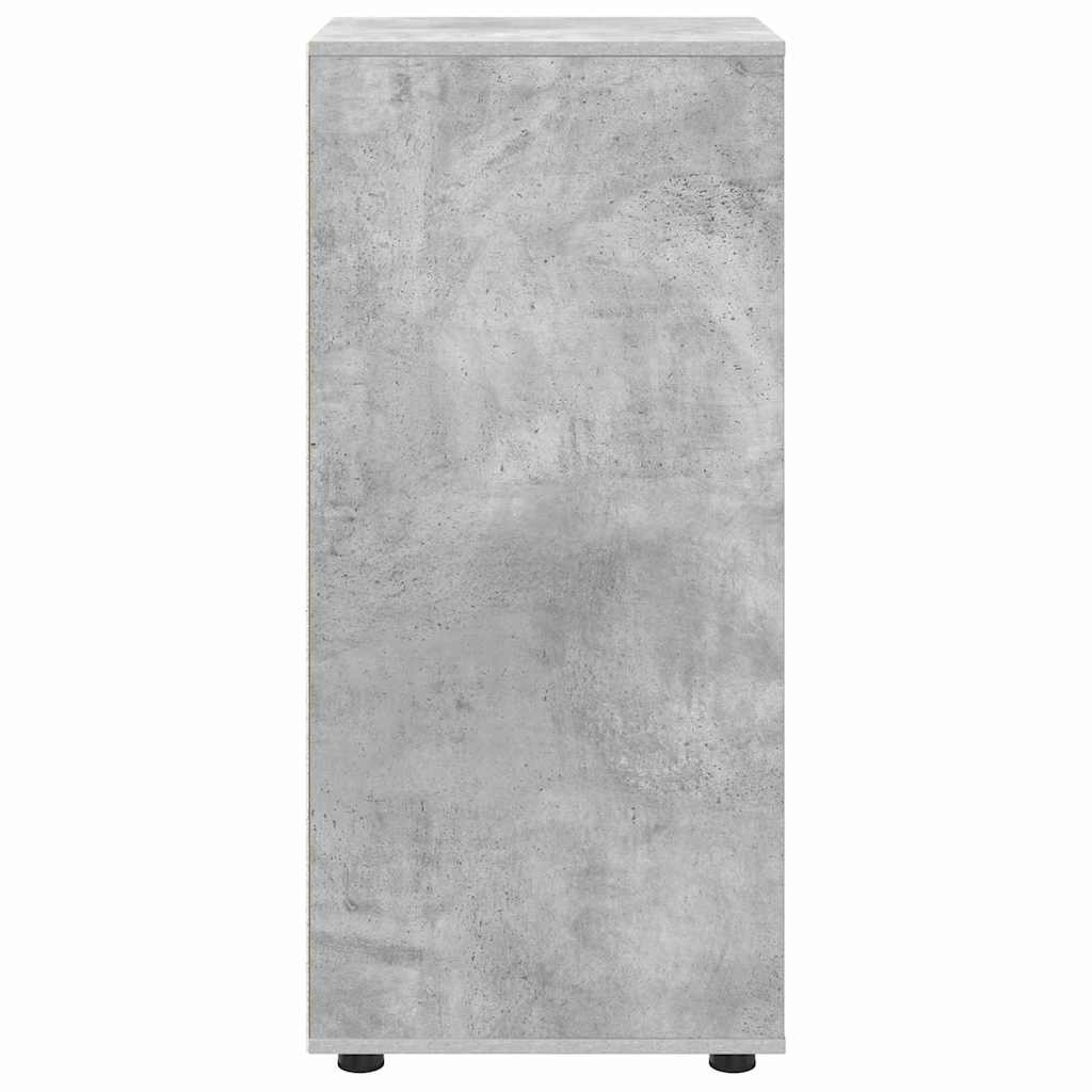 Opbevaringsskab Beton Grå 40 x 48 x 105 cm Konstrueret træ