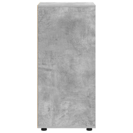 Opbevaringsskab 40 x 48 x 105 cm Konstrueret træ Beton Grå