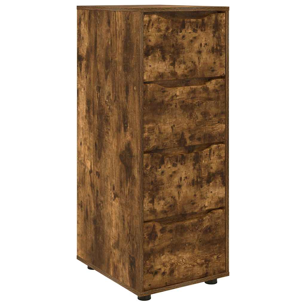 Opbevaringsskab Røget eg 40 x 48 x 105 cm Konstrueret træ