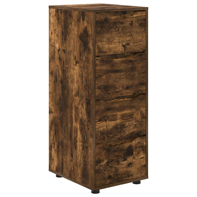 Opbevaringsskab Røget eg 40 x 48 x 105 cm Konstrueret træ