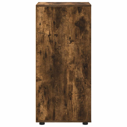 Opbevaringsskab 40 x 48 x 105 cm Konstrueret træ Røget eg