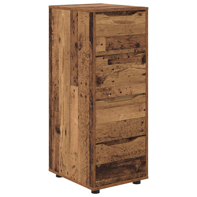 Opbevaringsskab Gammelt træ 40 x 48 x 105 cm Konstrueret træ