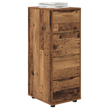 Opbevaringsskab 40 x 48 x 105 cm Konstrueret træ Gammelt træ