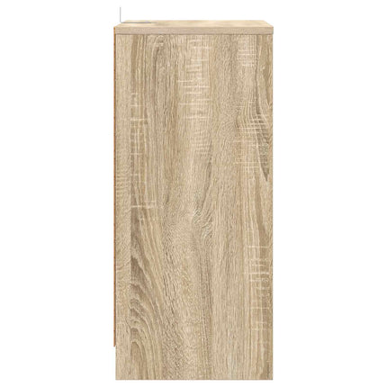 Sengeborde 2 stk. Sonoma-eg 40 x 30 x 67 cm Konstrueret træ