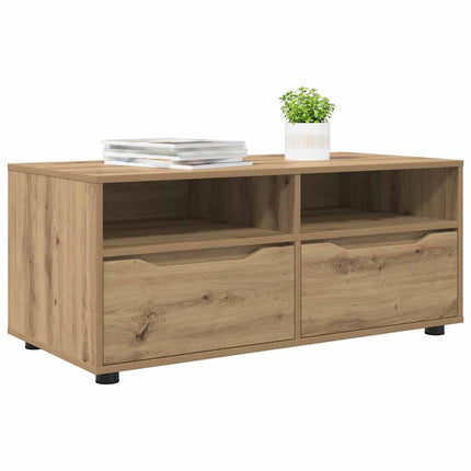TV-skab 100 x 48 x 43 cm Artisan Egetræ Konstrueret træ