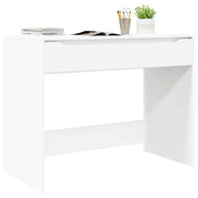 Bord med skuffe Hvid 100 x 50 x 78 cm Konstrueret træ