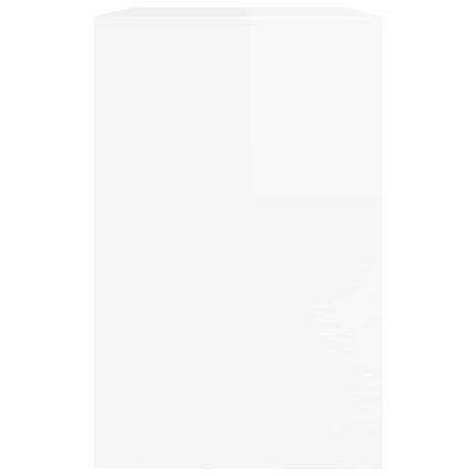 Bord med skuffe Højglans Hvid 100 x 50 x 78 cm Konstrueret træ