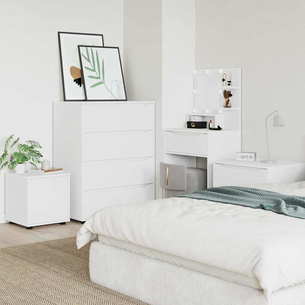 Badeværelsesskab Hvid 40,5 x 40 x 44 cm Konstrueret træ