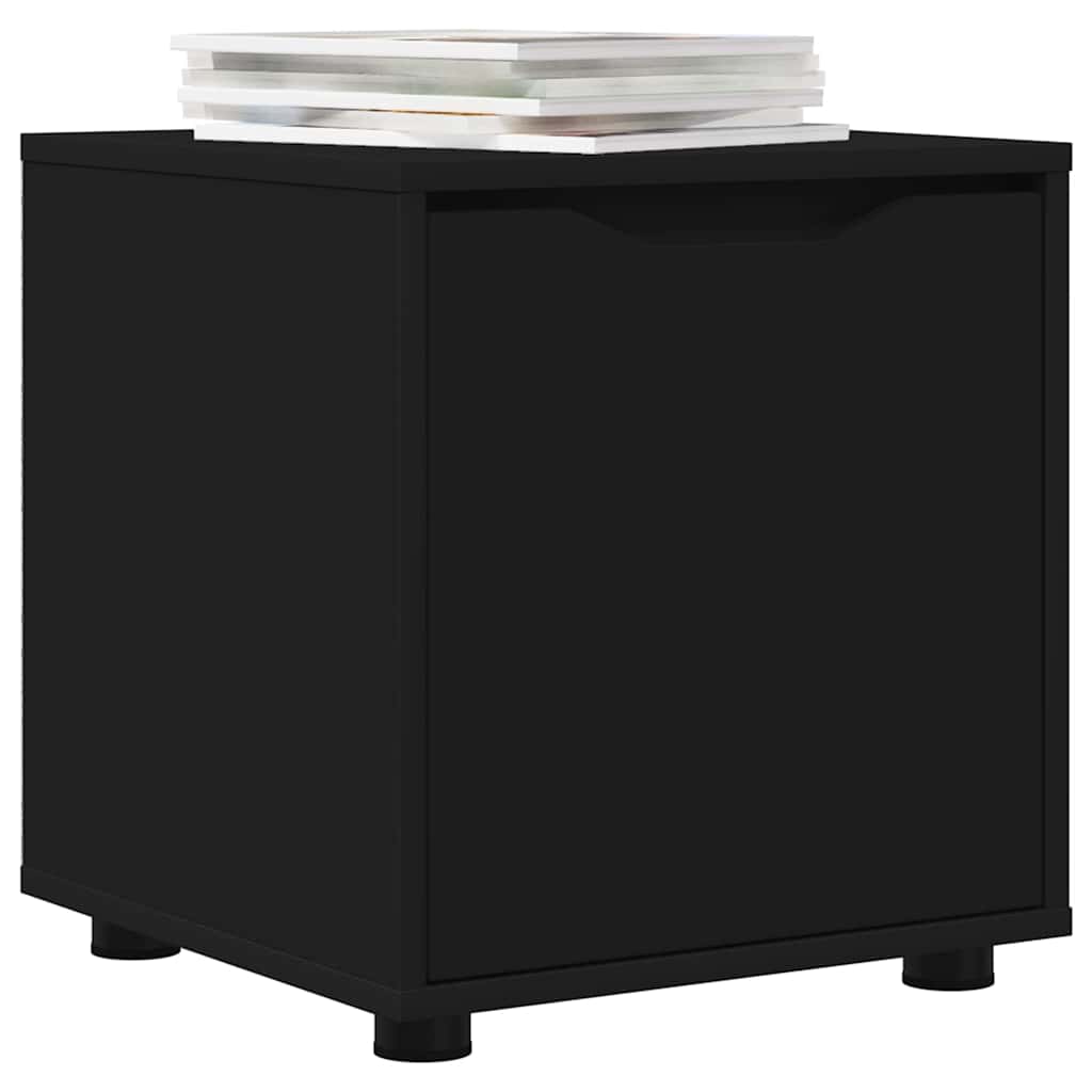 Badeværelsesskab Sort 40,5 x 40 x 44 cm Konstrueret træ