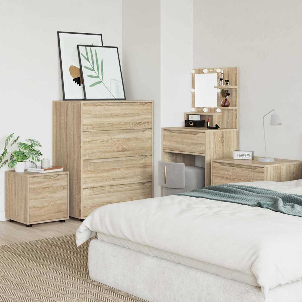 Badeværelsesskab Sonoma eg 40,5 x 40 x 44 cm Konstrueret træ