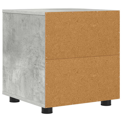 Badeværelsesskab 40,5 x 40 x 44 cm Konstrueret træ Beton Grå