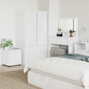 Badeværelsesskab Høj gloss hvid 40,5 x 40 x 44 cm