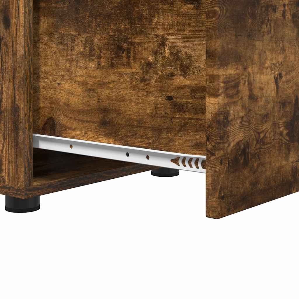 Badeværelsesskab Røget eg 40,5 x 40 x 44 cm Konstrueret træ