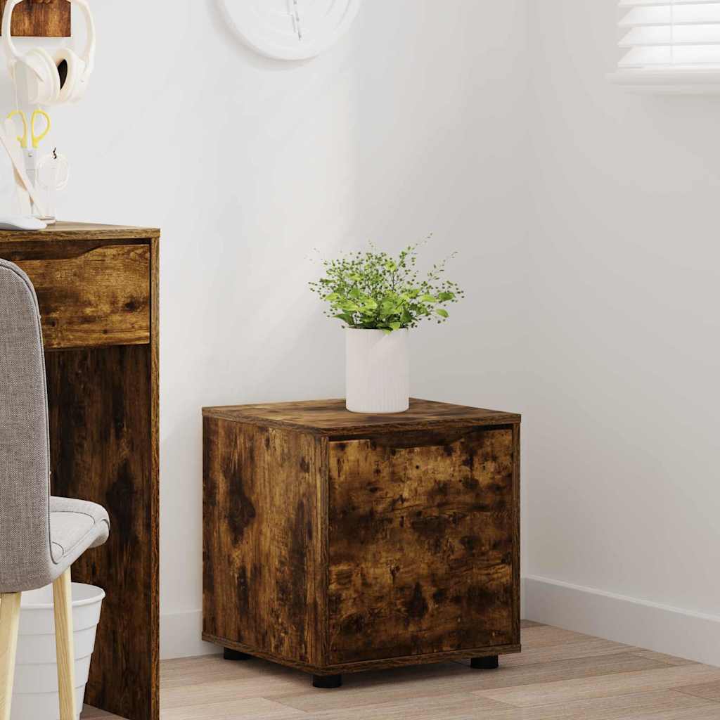 Badeværelsesskab Røget eg 40,5 x 40 x 44 cm Konstrueret træ