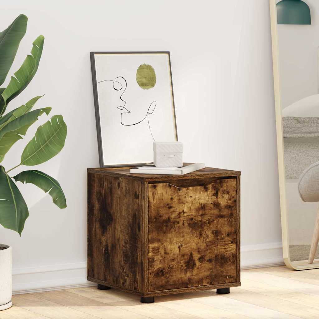 Badeværelsesskab Røget eg 40,5 x 40 x 44 cm Konstrueret træ