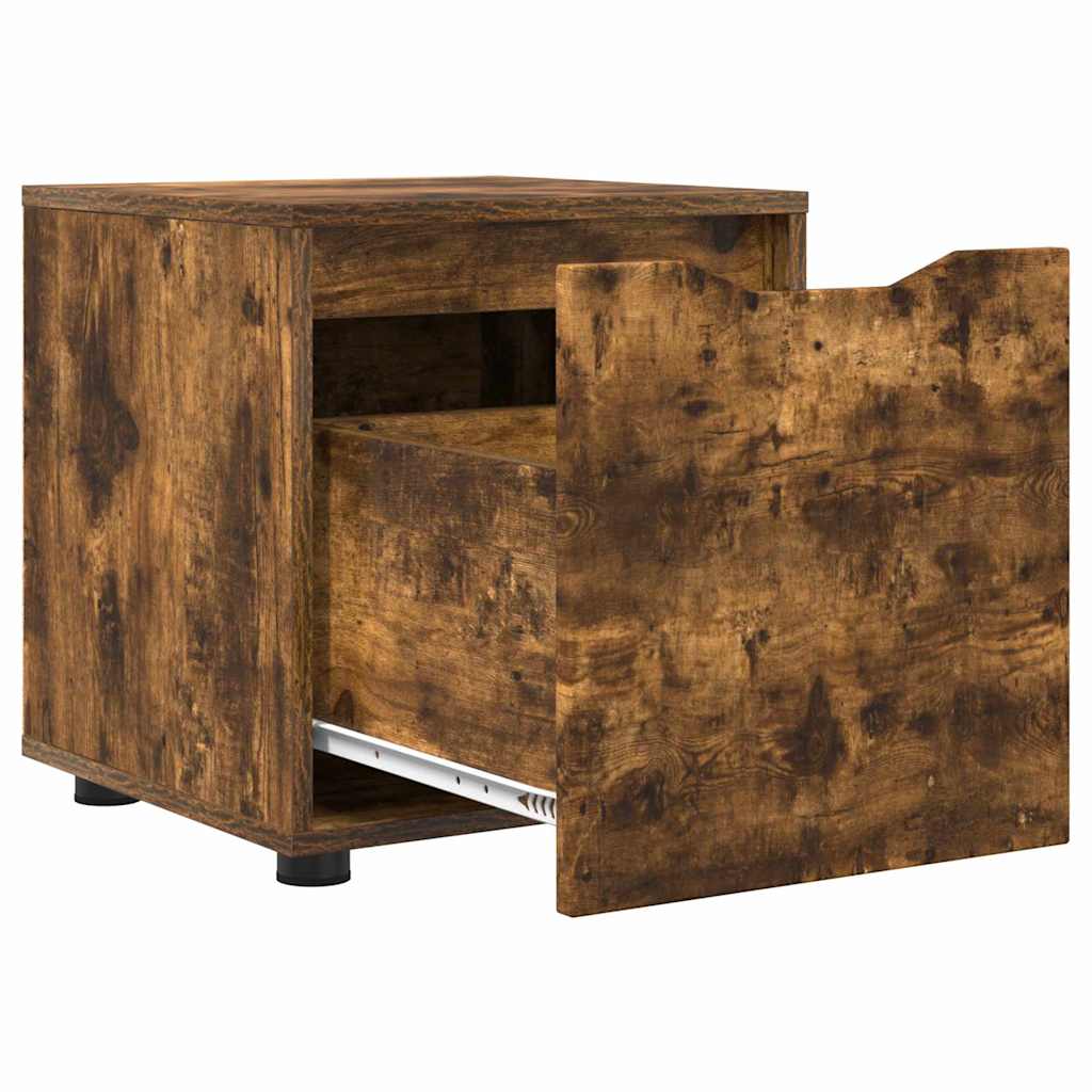 Badeværelsesskab Røget eg 40,5 x 40 x 44 cm Konstrueret træ