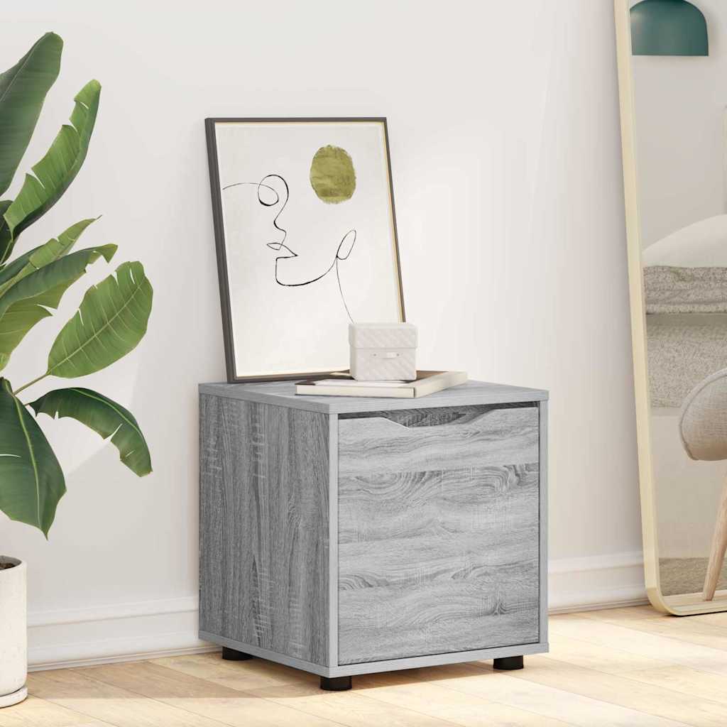 Badeværelsesskab Grå Sonoma 40,5 x 40 x 44 cm Konstrueret træ