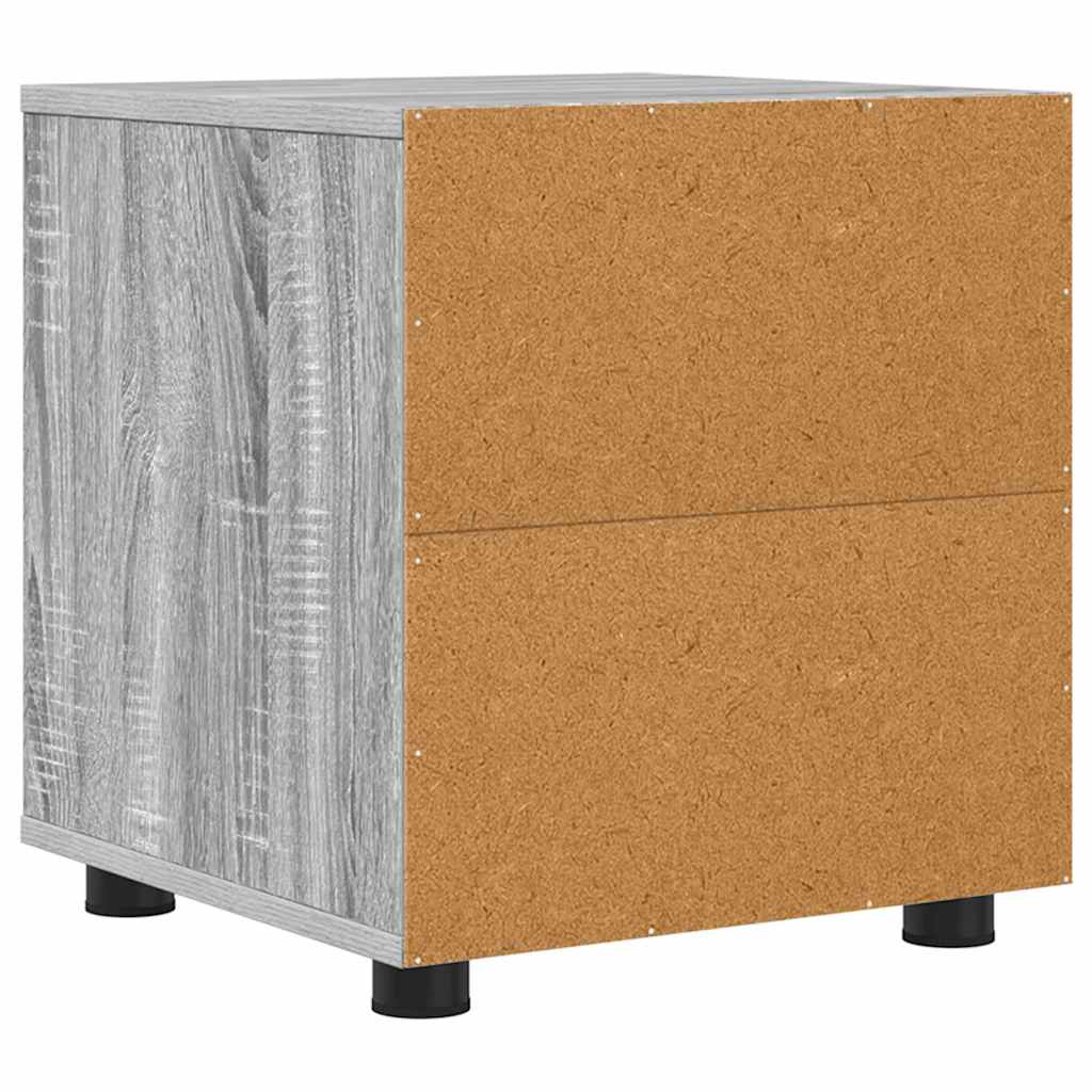 Badeværelsesskab Grå Sonoma 40,5 x 40 x 44 cm Konstrueret træ