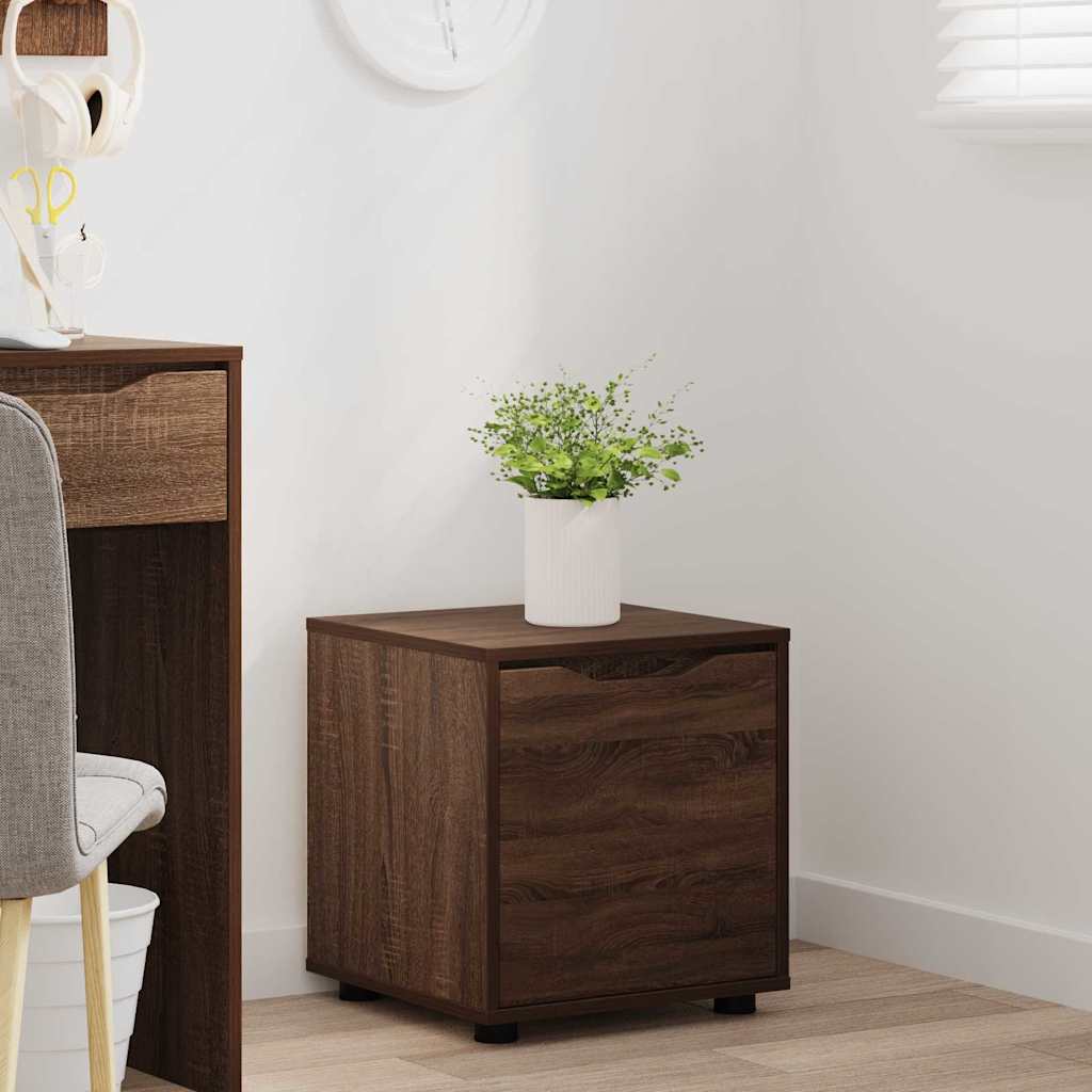 Badeværelsesskab Brun eg 40,5 x 40 x 44 cm Konstrueret træ