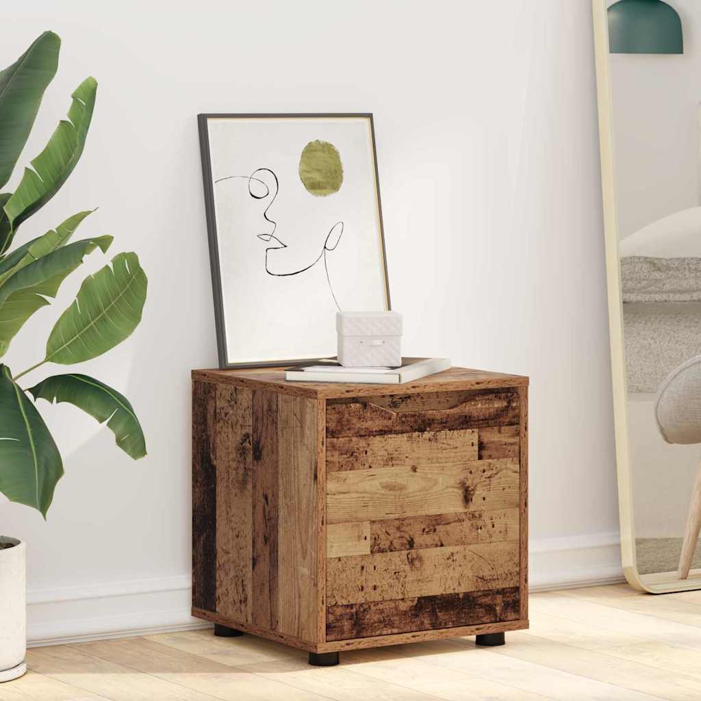 Badeværelsesskab Gammelt træ 40,5 x 40 x 44 cm Konstrueret træ