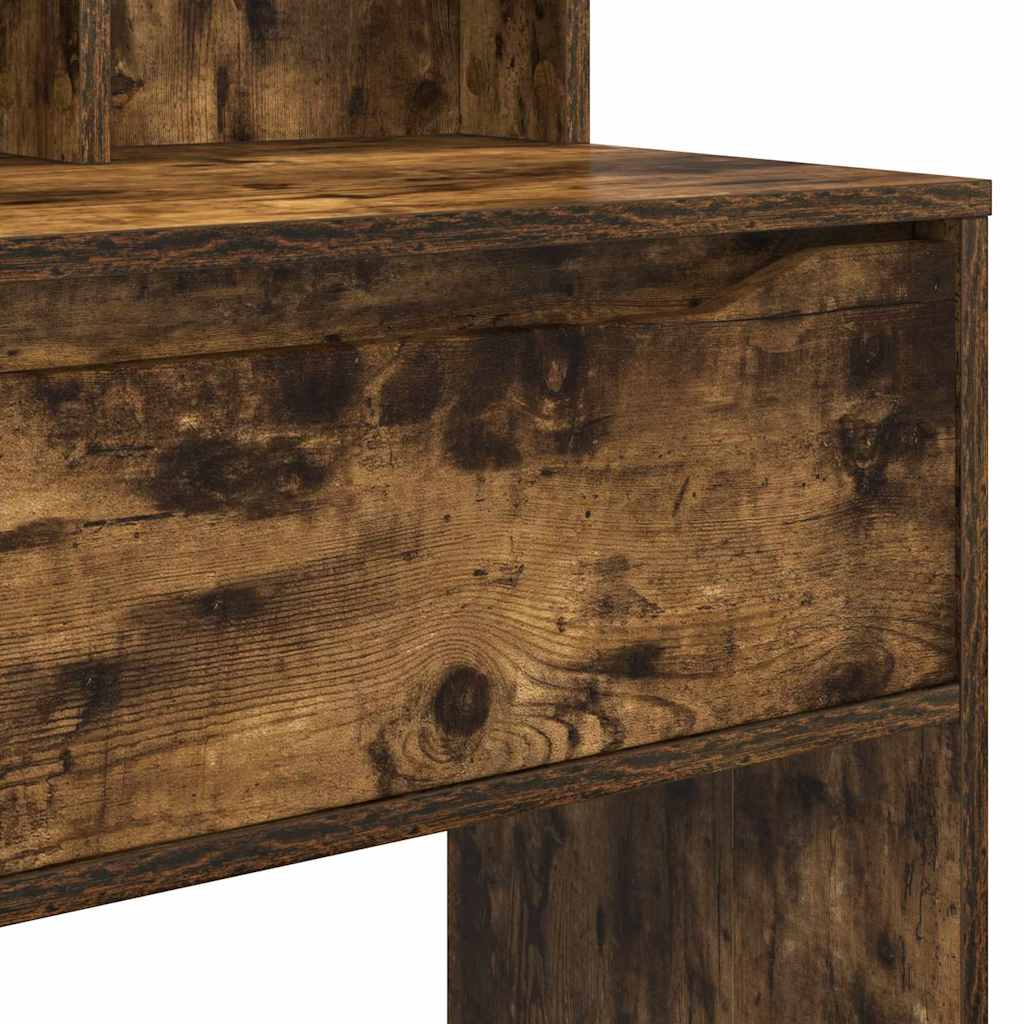 Soveværelsessminkeborde med skuffe Røget eg 80 x 39,6 x 135 cm