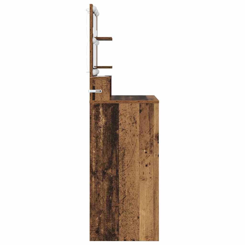 Soveværelsessminkeborde Gammelt træ 80 x 39,6 x 135 cm
