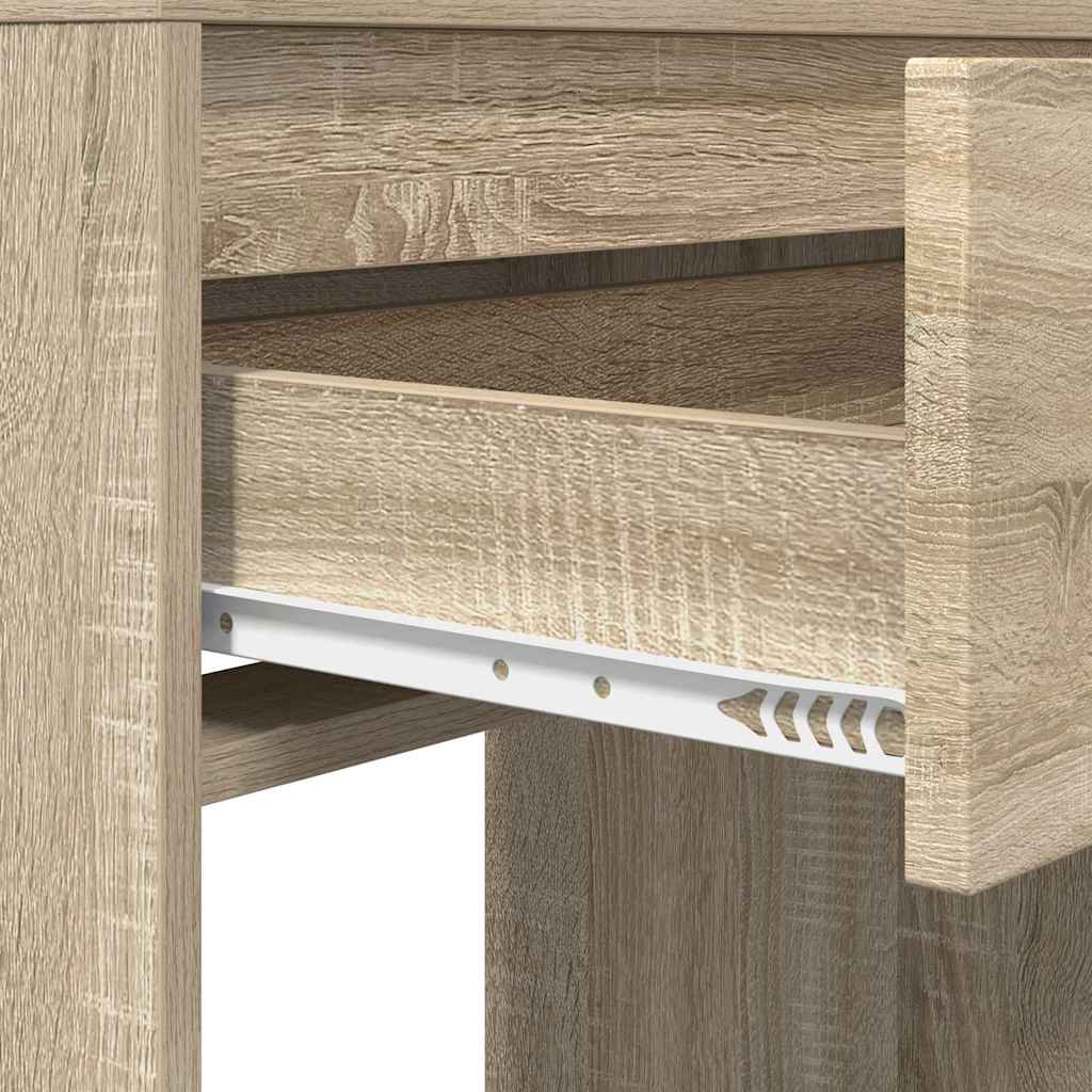Soveværelsessminkeborde med skuffe Sonoma eg 80 x 39,6 x 135 cm
