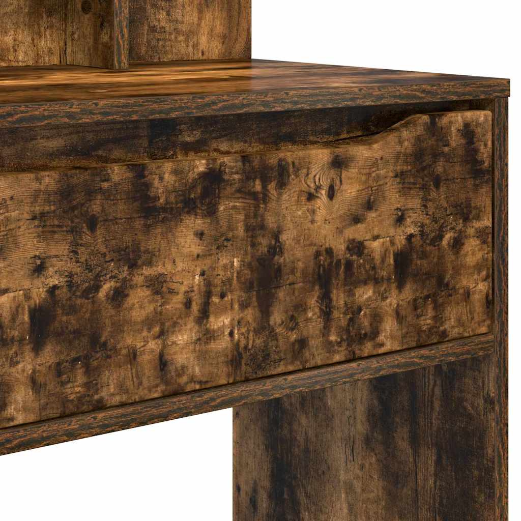 Soveværelsessminkeborde med skuffe Røget eg 80 x 39,6 x 135 cm