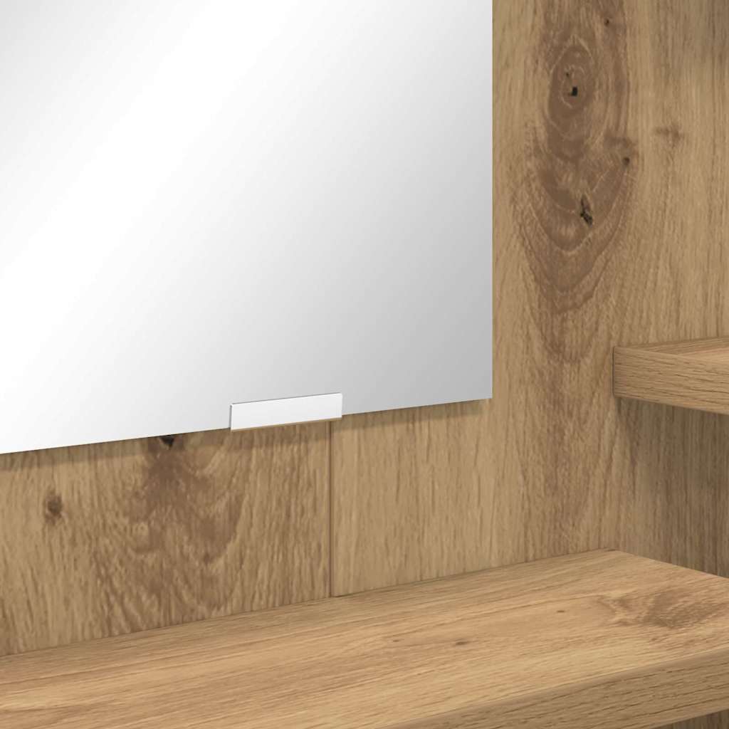 Soveværelsessminkeborde Artisan Egetræ 80 x 39,6 x 135 cm