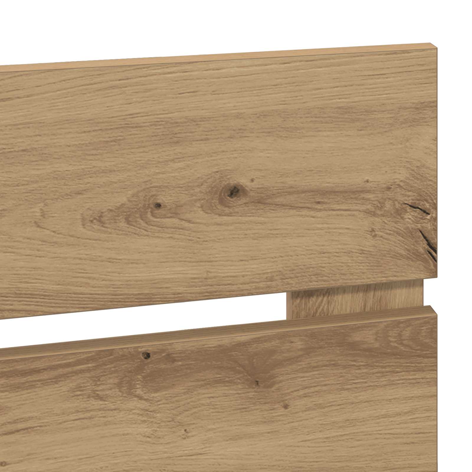 Hovedgærde Artisan Egetræ 200 cm Konstrueret træ