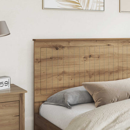 Hovedgærde med hovedgærde Artisan Egetræ 180 cm Konstrueret træ