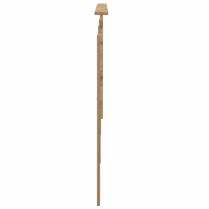 Hovedgærde med hovedgærde Artisan Egetræ 180 cm Konstrueret træ