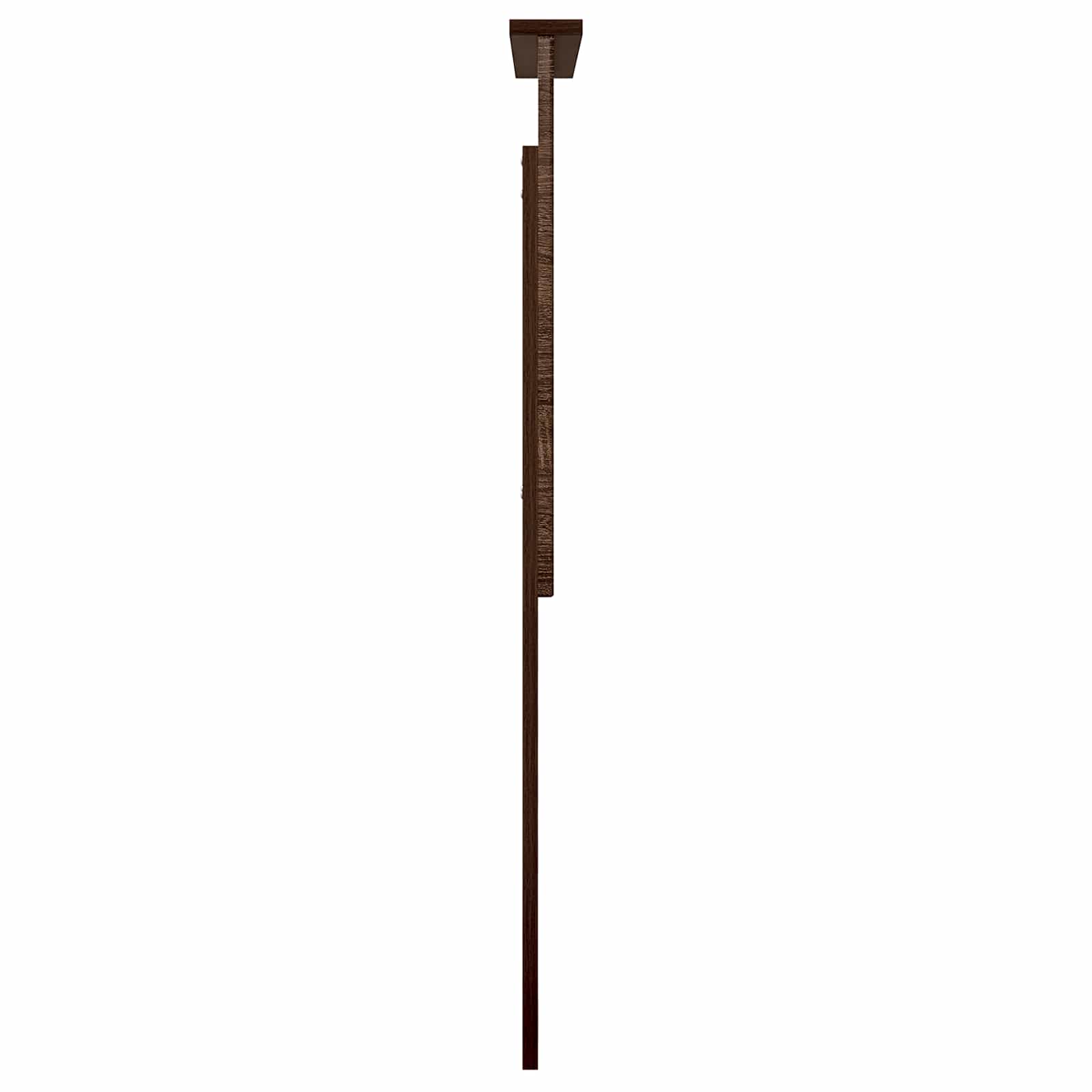 Hovedgærde med hovedgærde Brun eg 75 cm Konstrueret træ