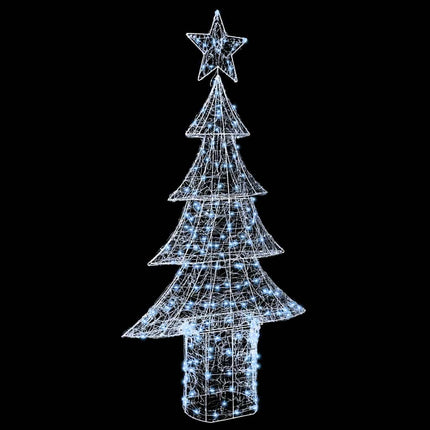 Juletræ 240 LED'er Kold hvid 180 cm Akryl